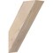 Ekena Millwork 3 1/2"W x 10"D x 14"H Traditional Smooth Knee Brace, Douglas Fir BRC04X10X14TRA00SDF - alternate 1